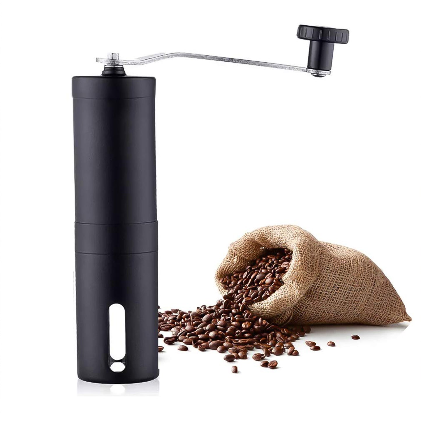 Portable Stainless Steel Manual Coffee Grinder (1 Pc) - Merchanse