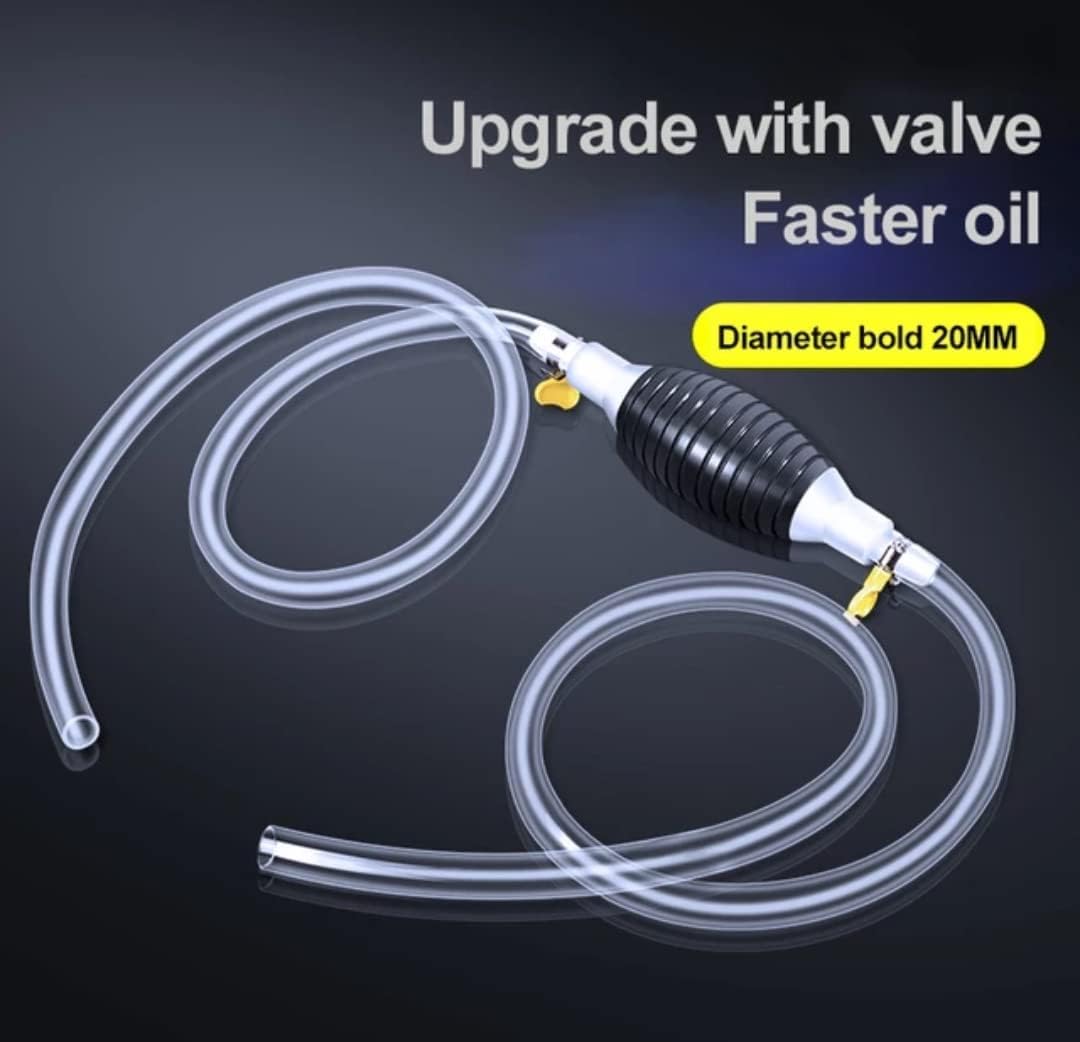 9085a Fuel Transfer Pump Kit High Flow Siphon Hand Oil Pump Portable Manual Car Fuel Pump For Petrol Diesel Oil Liquid Water Transfer Pump - Merchanse