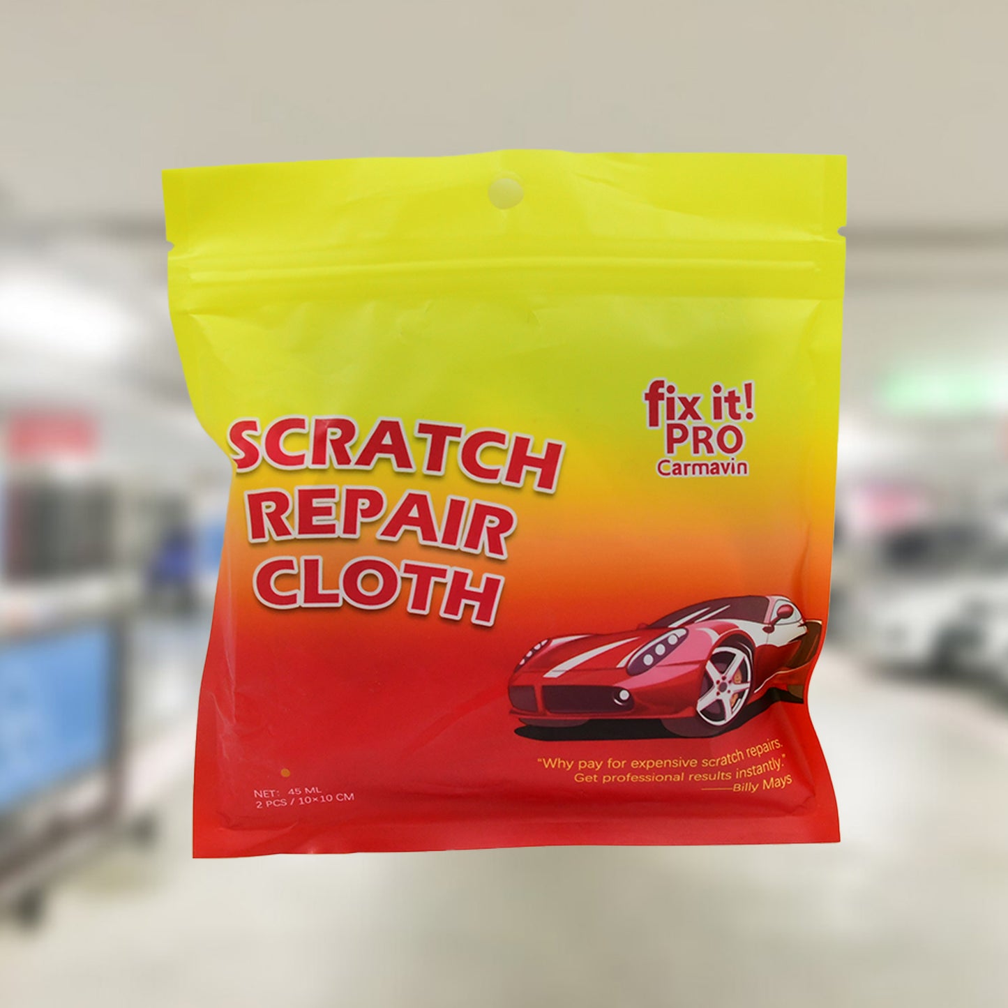 8527 Nano Magic Car Scratch Remover Cloth Multipurpose Scratch Repair Cloth Cloth For Car Paint Scratch Repair Easy To Repair Slight Scratches On The Surface Polishing Repeatable Use For All Kinds Of Car (45 Ml Repair Solution 2 Gloves 2 Nano Cloth) - Merchanse