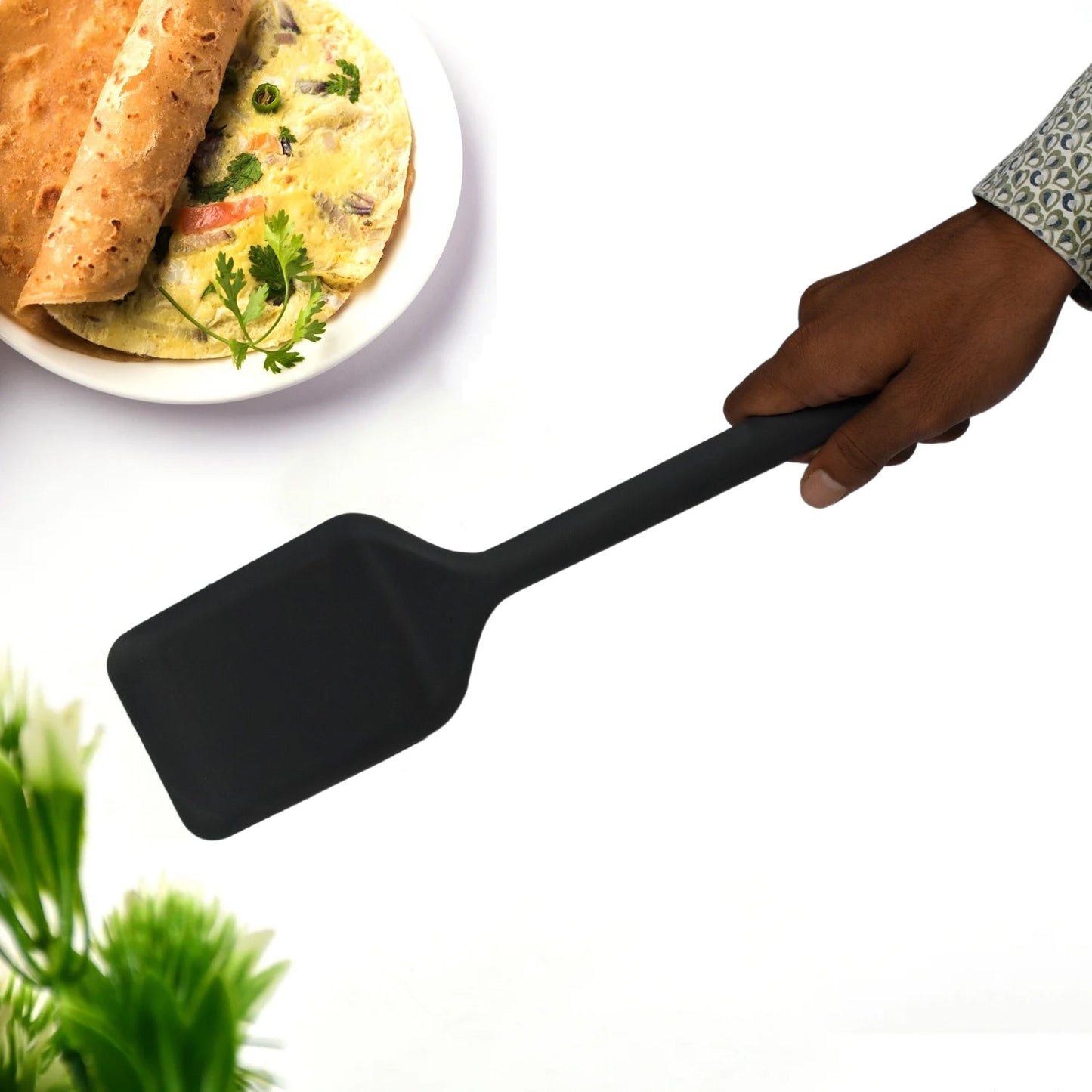 Cutlery Kitchen Set Dessert Serving Spatulas-premium Nylon Turner And Flipper - Merchanse