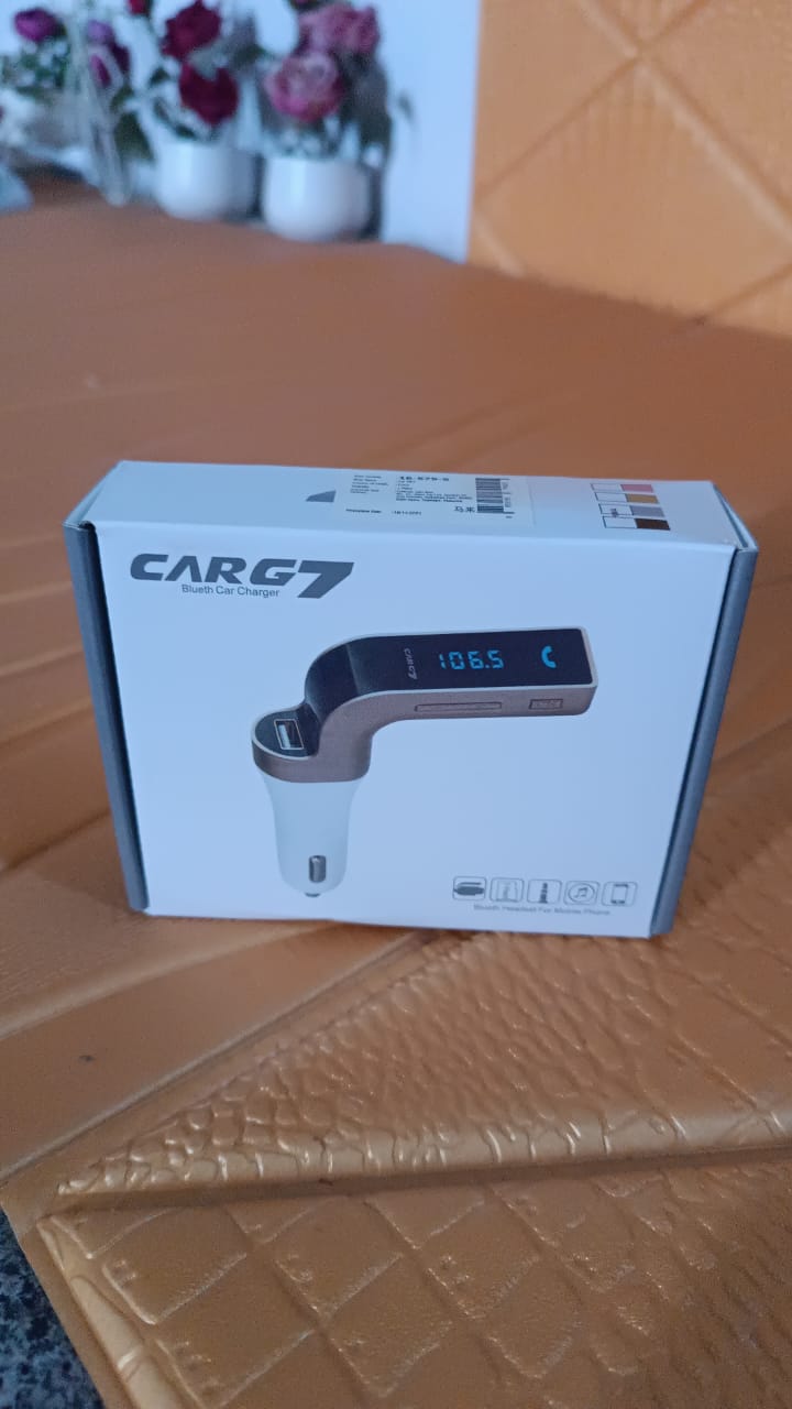 Car G7 With Turbo Charging Lcd Bluetooth Charger Fm Kit Mp3 - Merchanse