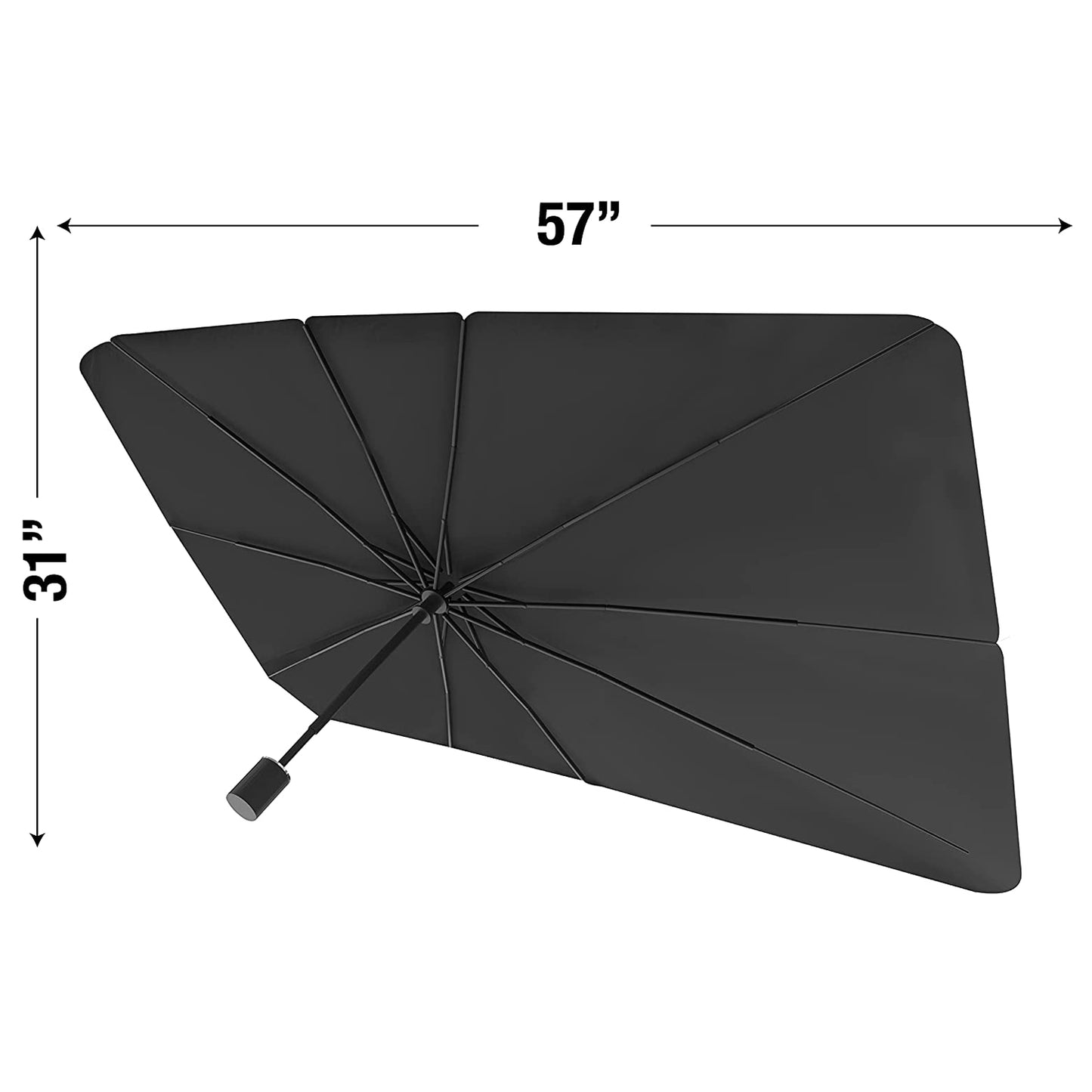 0519 Windshield Umbrella Sun Shade Cover Visor Sunshades Reviews Automotive Front Sunshade Fits Foldable Windshield Brella Various Heat Insulation Shield For Car - Merchanse