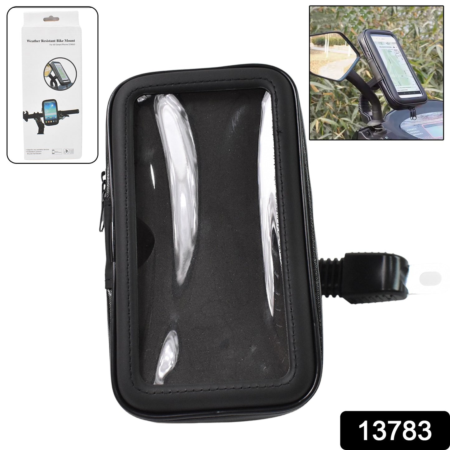Phone Holder Case Weather Resistant Bike Mount (1 Pc) - Merchanse