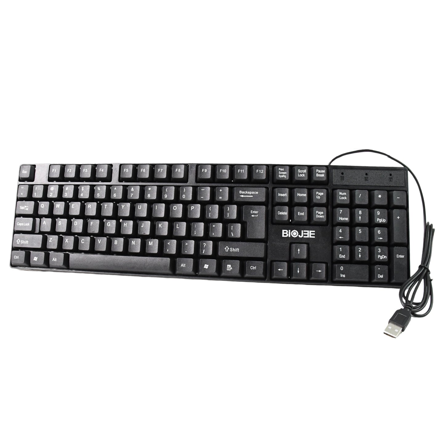 Wired Usb Keyboard 104 Keys (1 Pc) - Merchanse