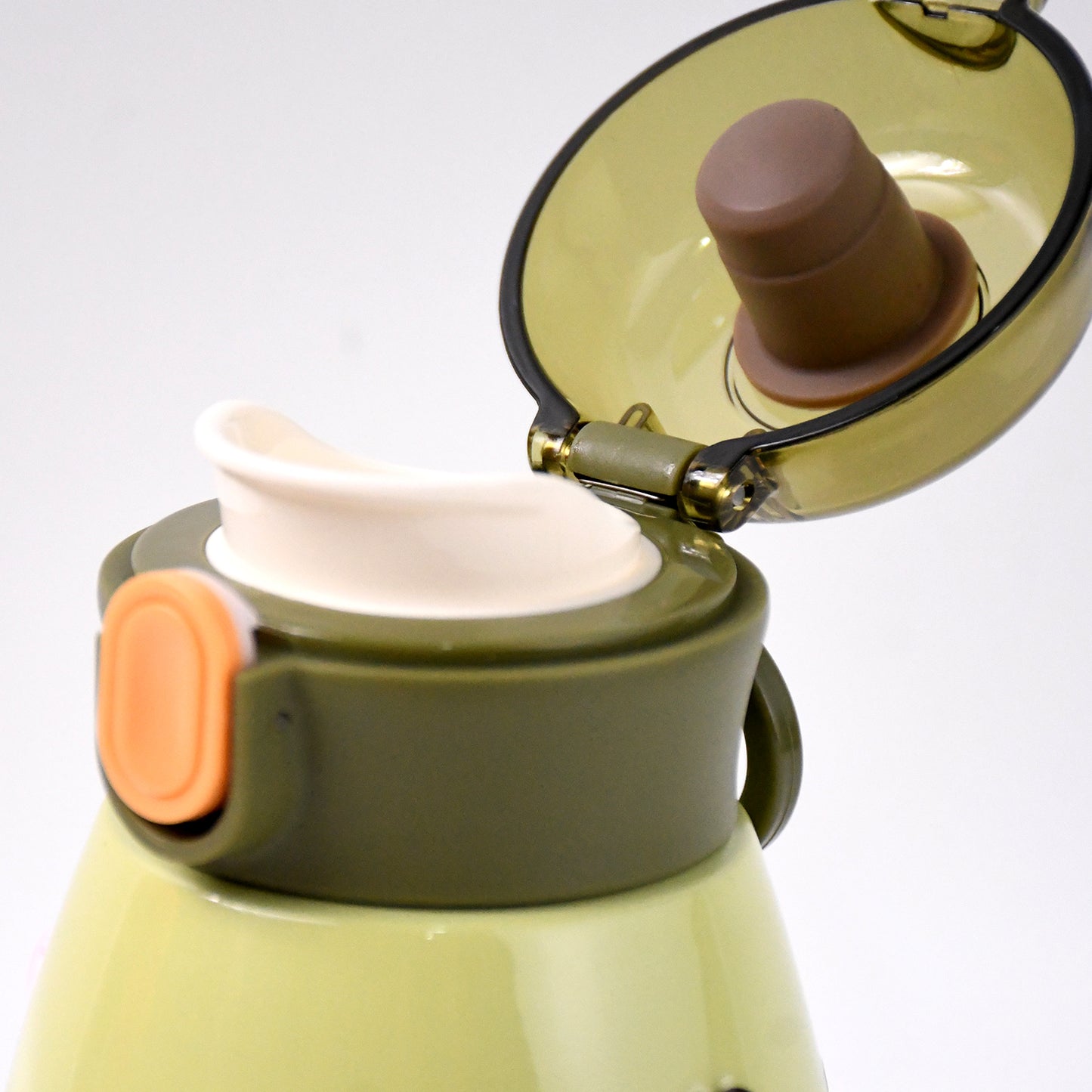 Vacuum Insulation Flask Bottle With Straw For Sports Adult Children (Approx 480ml) - Merchanse