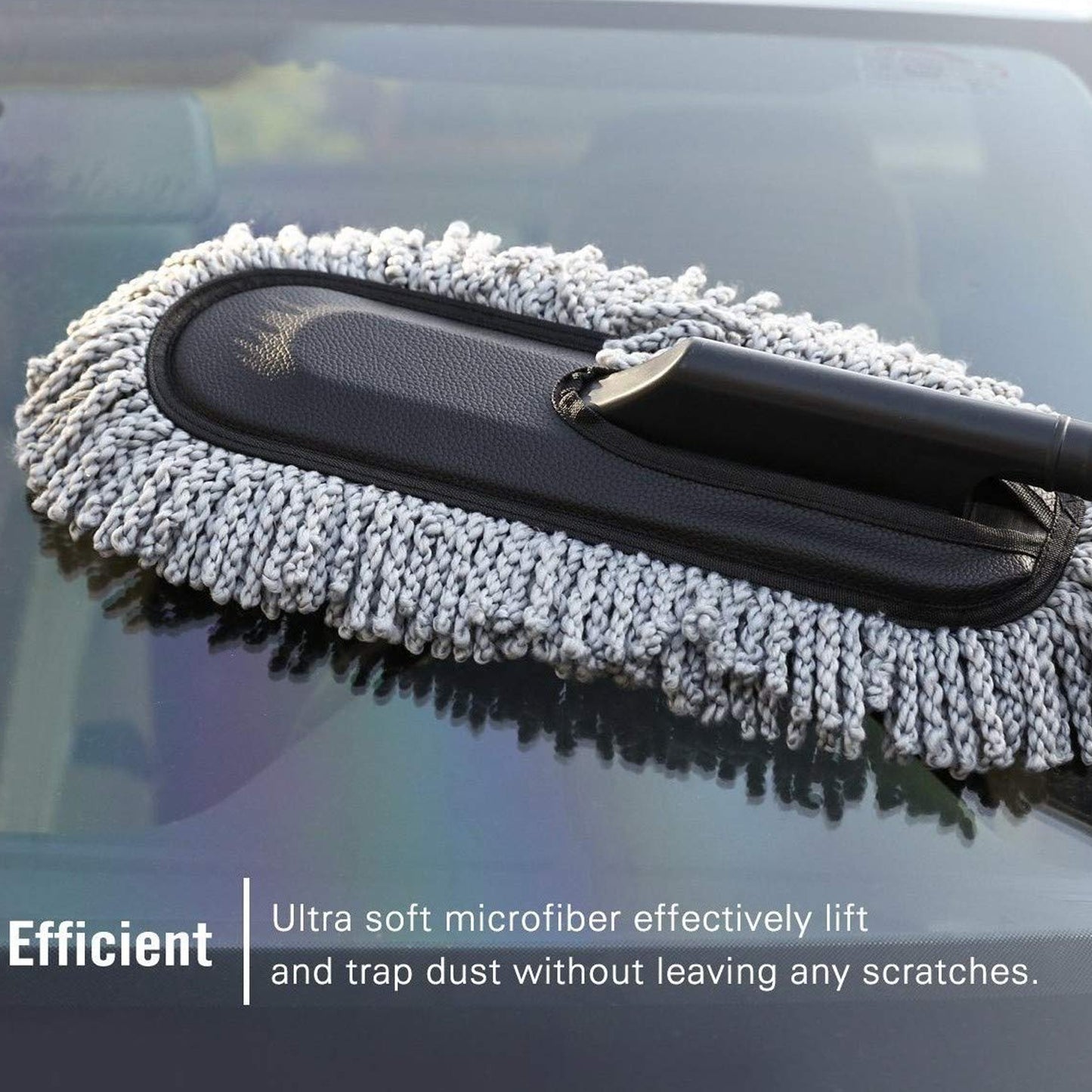 Car Dust Brush Gentle And Efficient Cleaning Tool For Interior And Exterior (1 Pc) - Merchanse