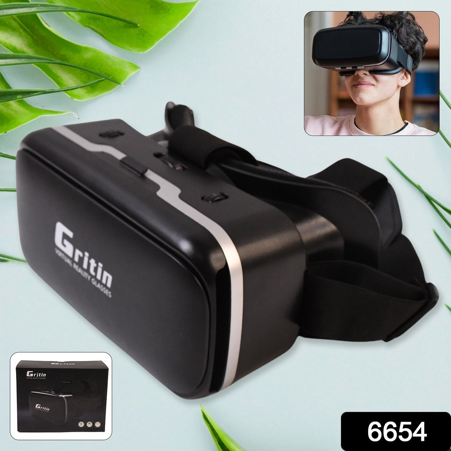 Vr Virtual Reality 3d Glasses Headset (1 Pc) - Merchanse