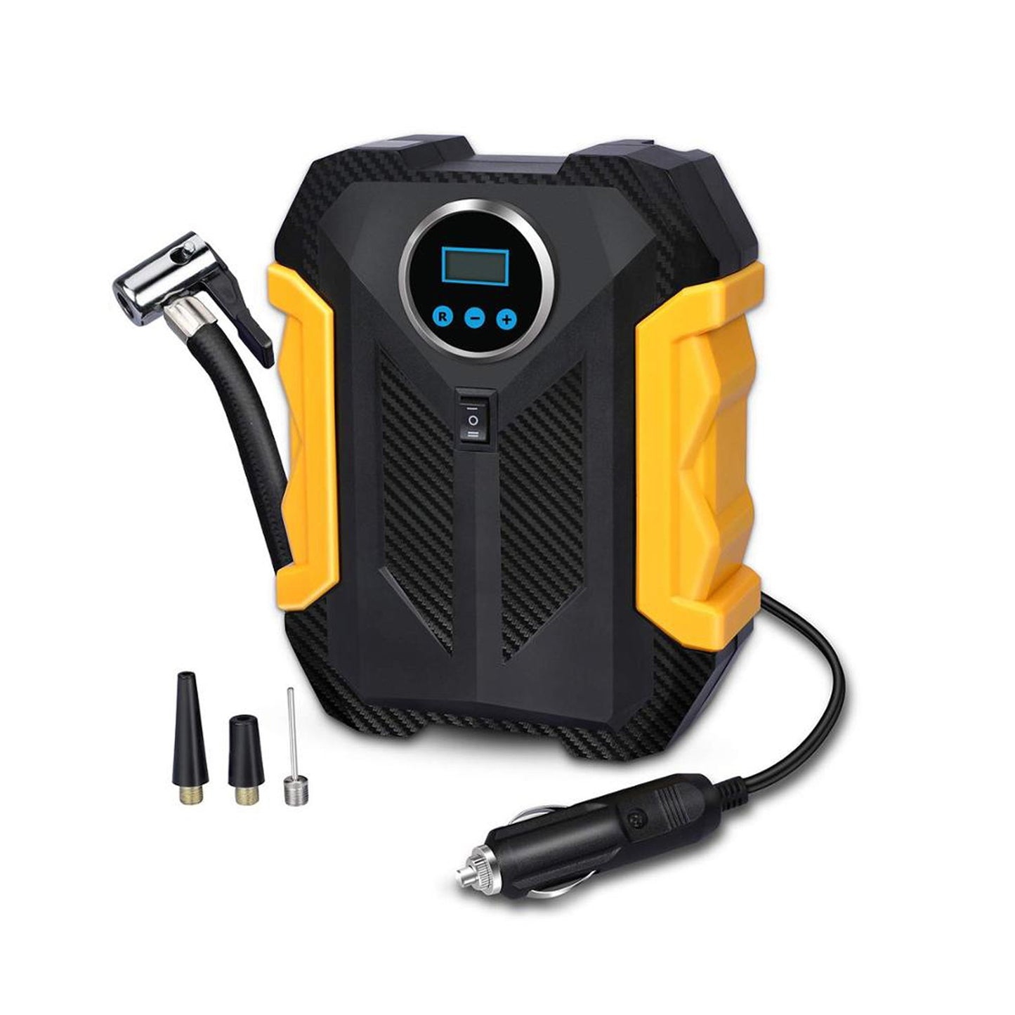 1618 Portable Electric Car Air Compressor Pump For Car And Bike Tyre - Merchanse