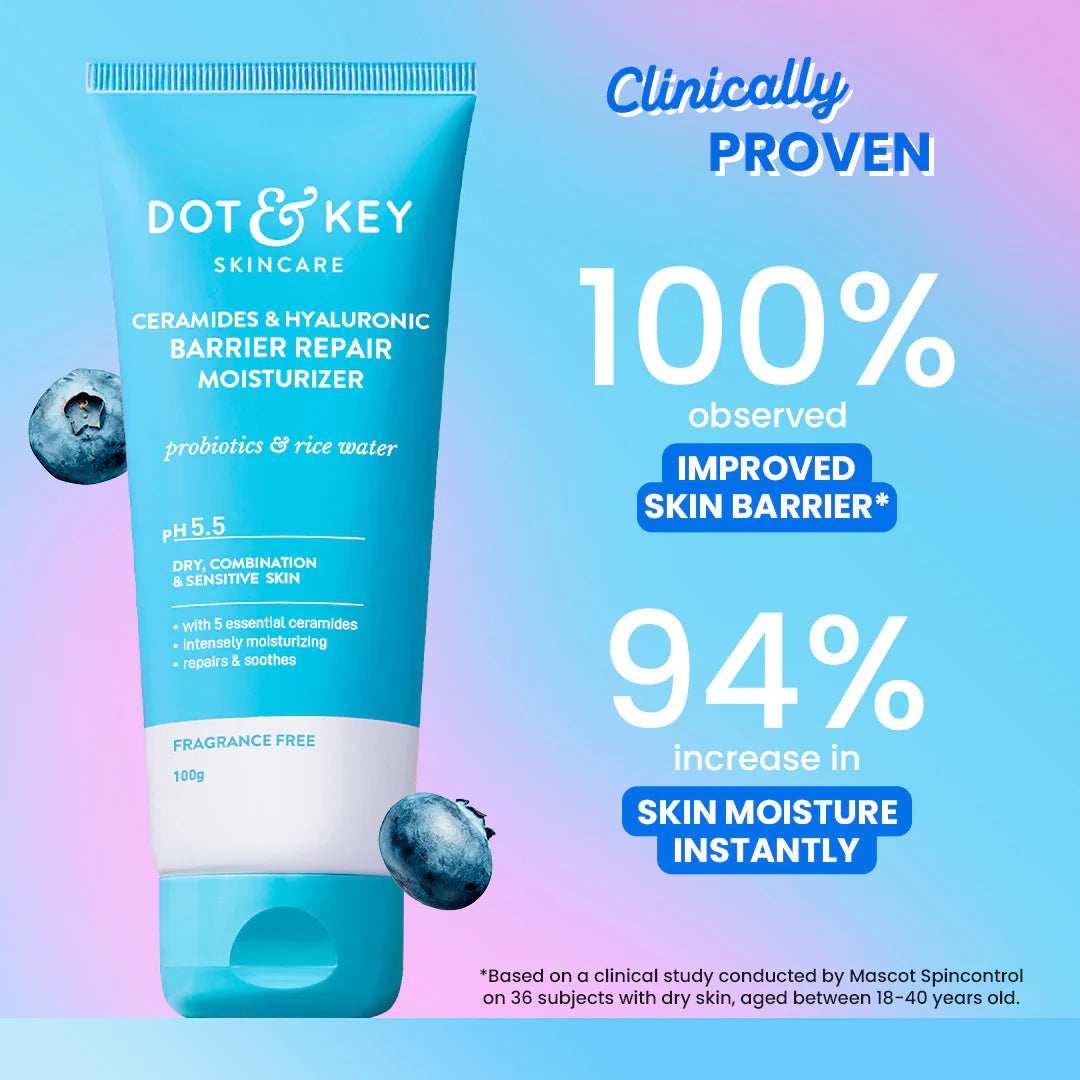 Dot & key Barrier Repair Moisturizer with Ceramides + Hyaluronic Acid 50ml - Merchanse