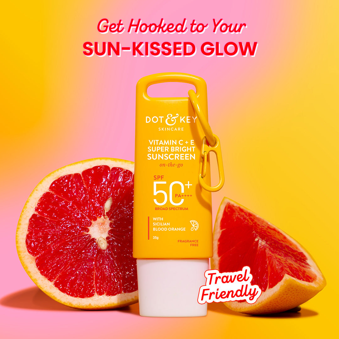 Vitamin C + E Sunscreen for Glowing Skin - SPF 50+ Protection - Merchanse