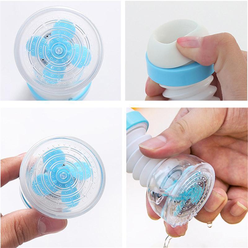224 Faucet Anti-splash Expandable Head Nozzle Bathroom Tap Adjustable Splash Sprinkler Head Sprinkler Water Saving Device Faucet Regulator (Multi Color) - Merchanse