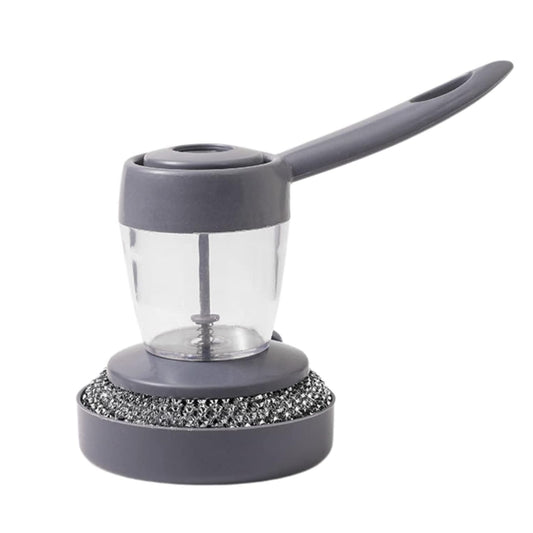 Handheld Soap Dispenser With Scrub (1 Set) - Merchanse