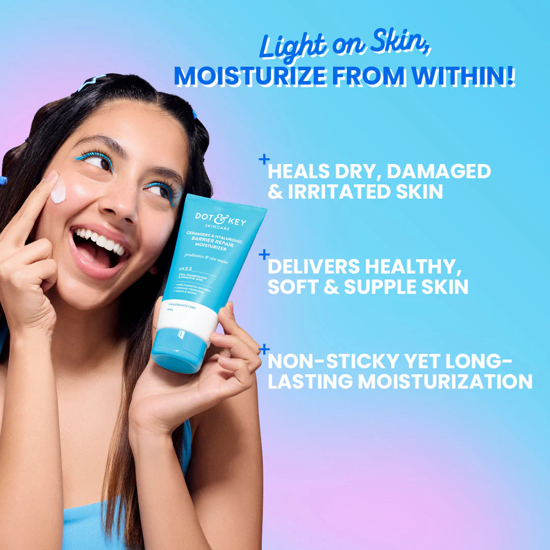 Dot & key Barrier Repair Moisturizer with Ceramides + Hyaluronic Acid 50ml - Merchanse