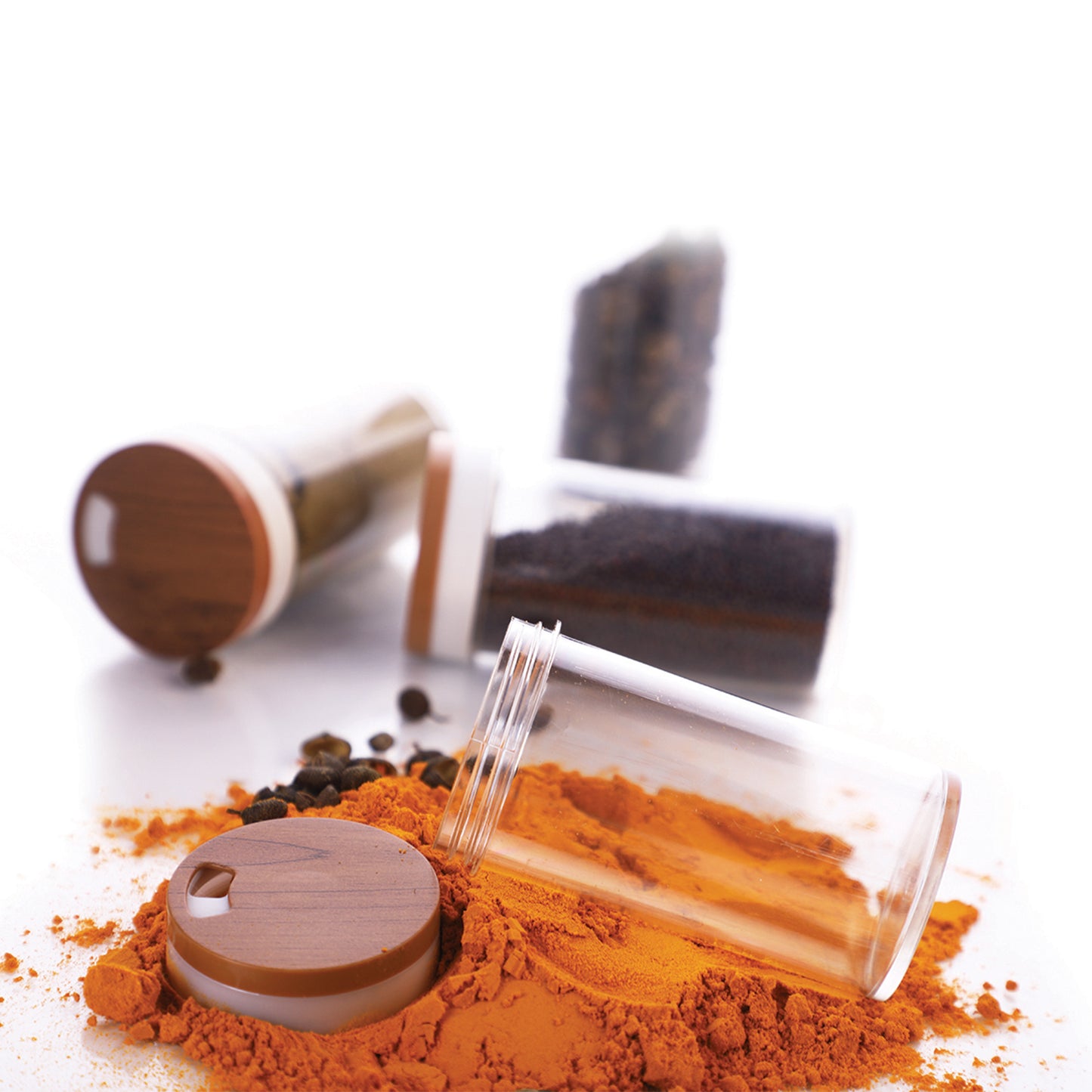 8118 Ganesh 12-jar Revolving Spice Rack Masala Box - Merchanse