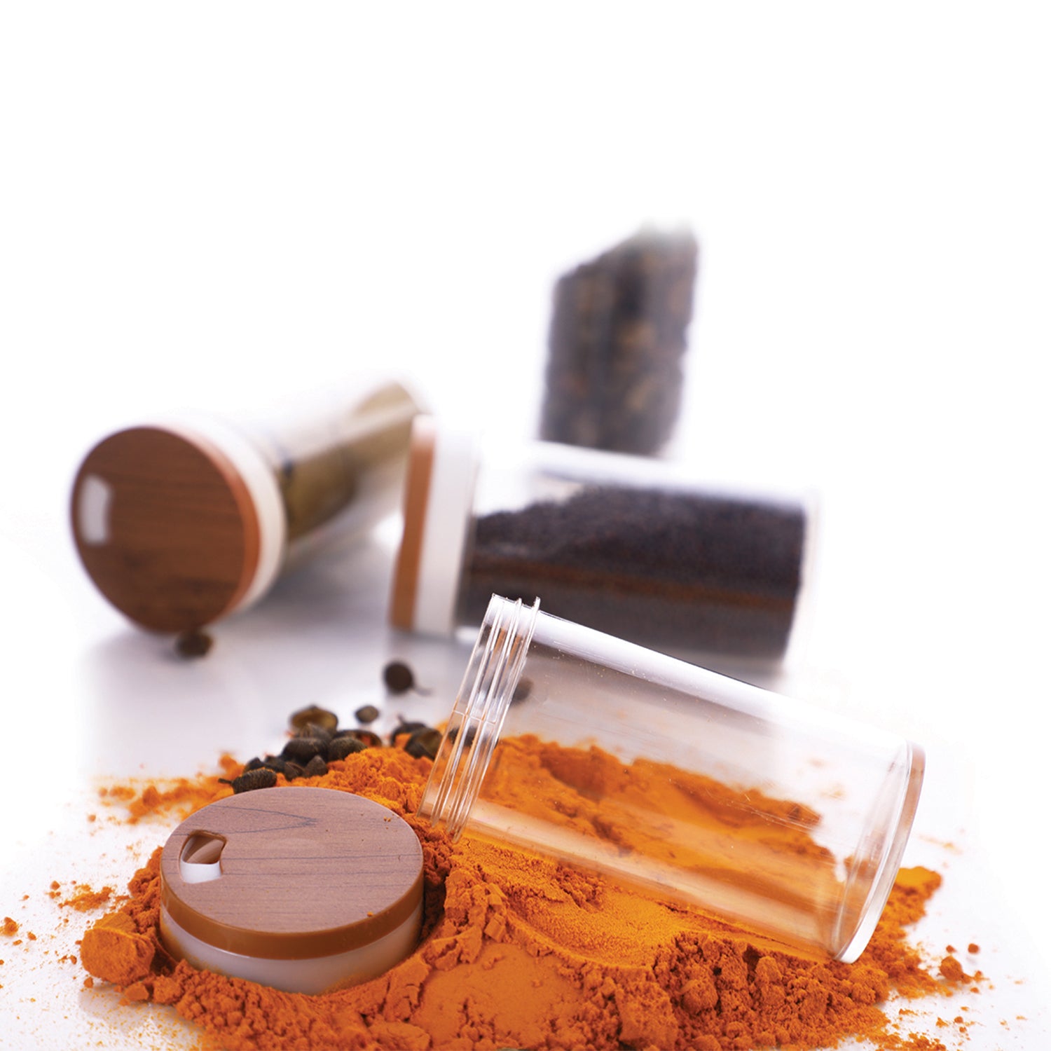 8118 Ganesh 12-jar Revolving Spice Rack Masala Box - Merchanse