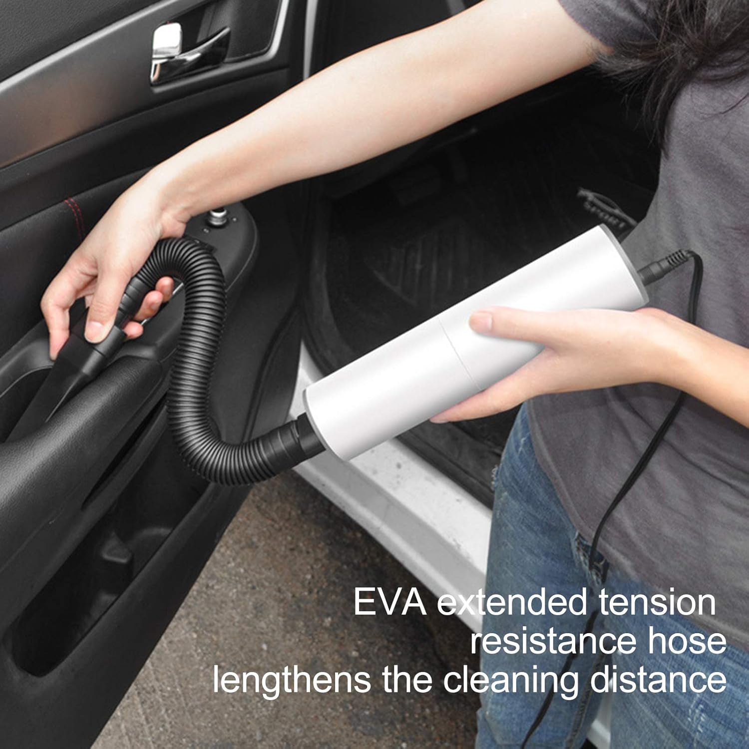 Handheld Vacuum Cleaner - Mini Portable Car Vacuum Cleaner (1 Set) - Merchanse