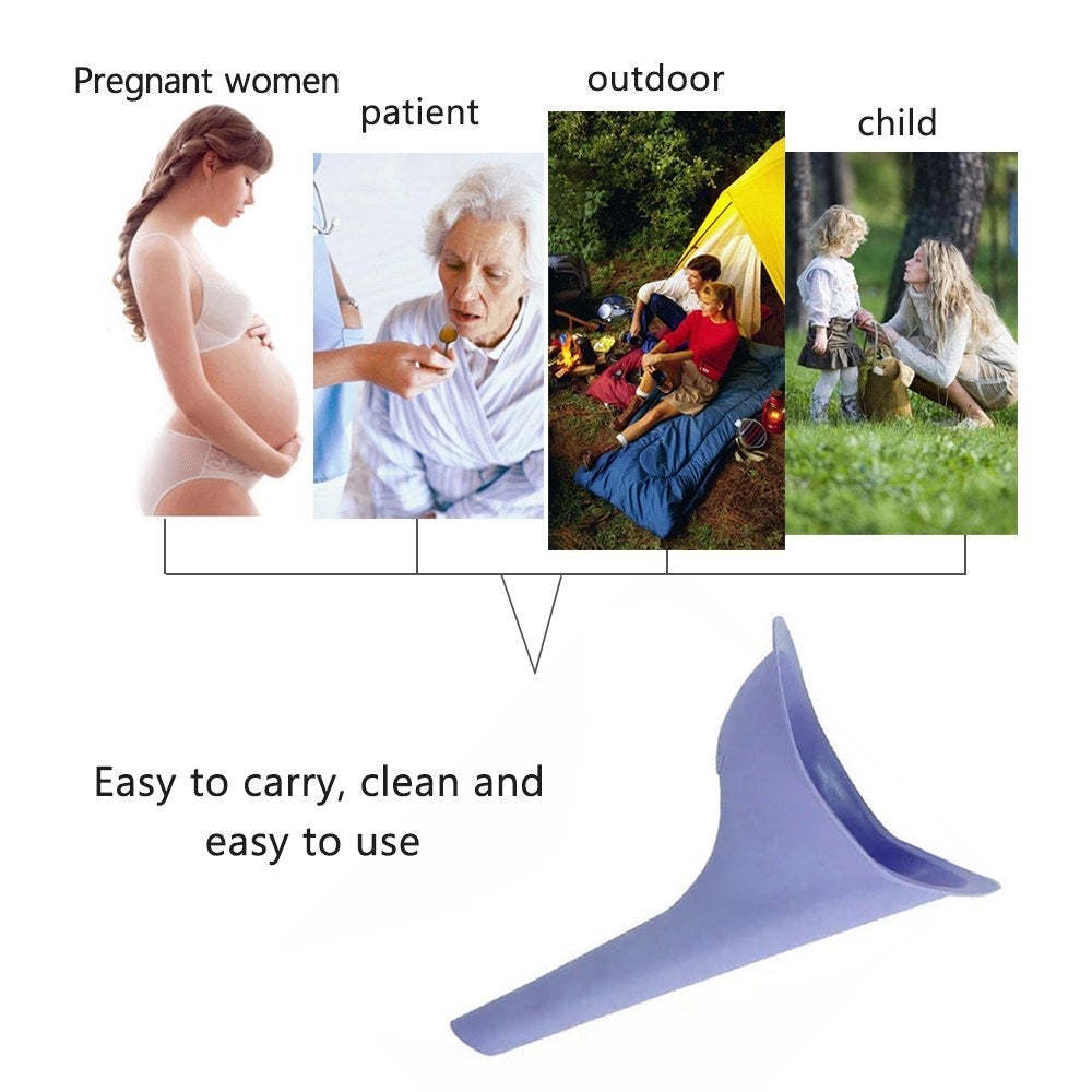 6113 Portable Stand Pee Used For Peeing For Women Both Of Us During Emergencies And Requirements. - Merchanse