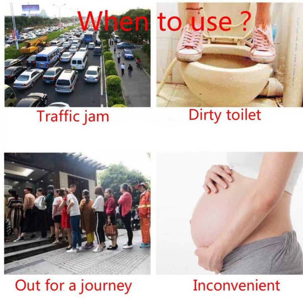 6113 Portable Stand Pee Used For Peeing For Women Both Of Us During Emergencies And Requirements. - Merchanse