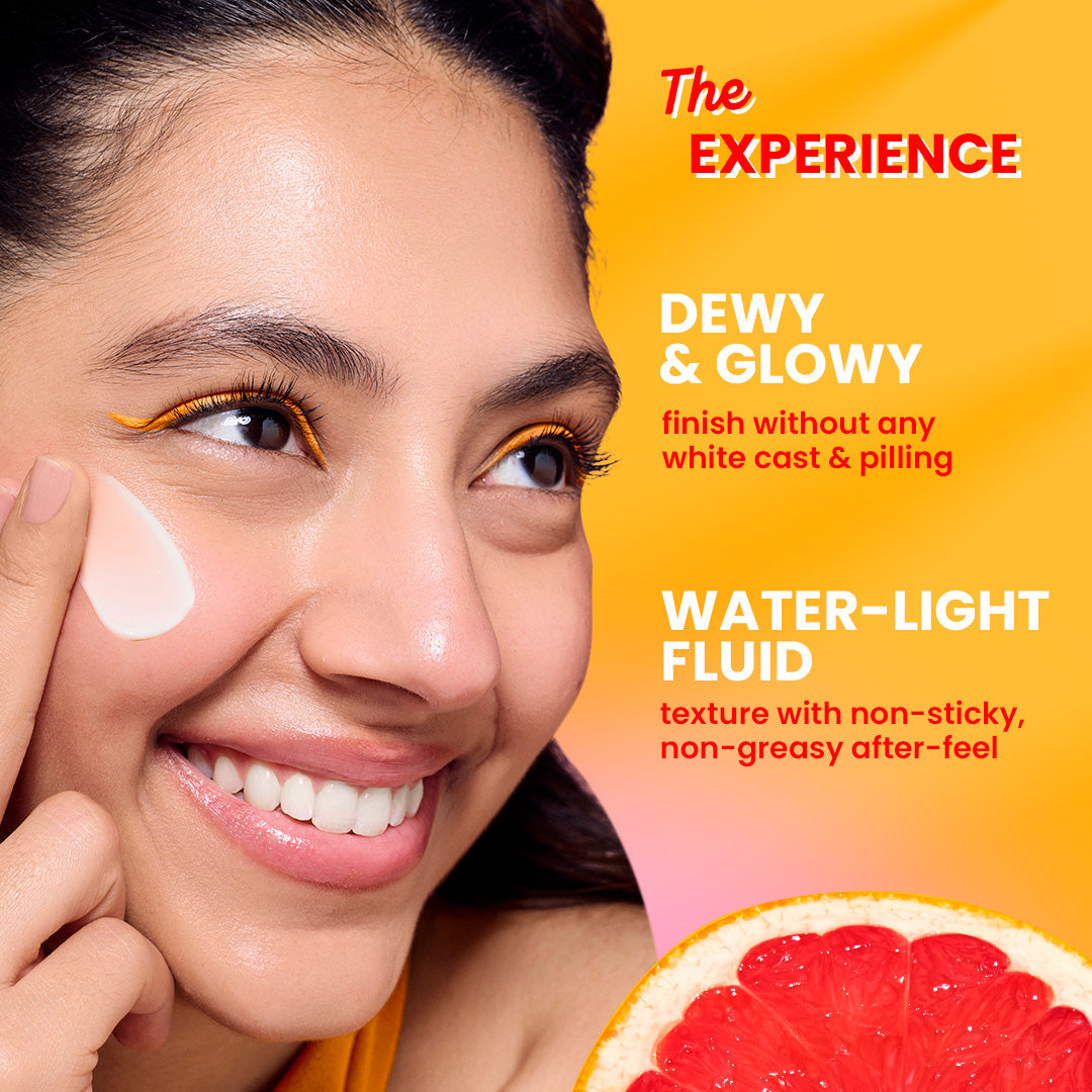 Vitamin C + E Sunscreen for Glowing Skin - SPF 50+ Protection - Merchanse