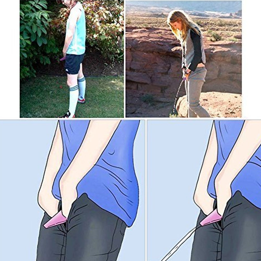 6113 Portable Stand Pee Used For Peeing For Women Both Of Us During Emergencies And Requirements. - Merchanse