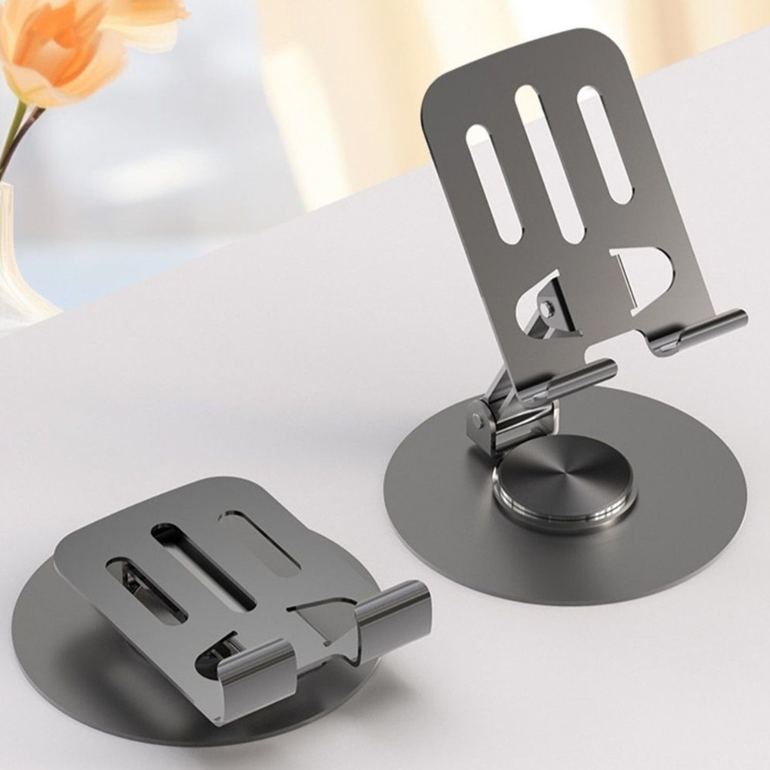 Foldable Metal Mobile Stand (1 Pc) - Merchanse