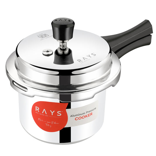 Aluminium Rays Aura Pressure Cookers With Outer Lid (1.5 Litres) - Merchanse