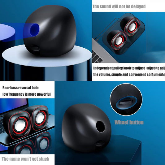 Pc Speakers Computer Speakers (1 Set) - Merchanse