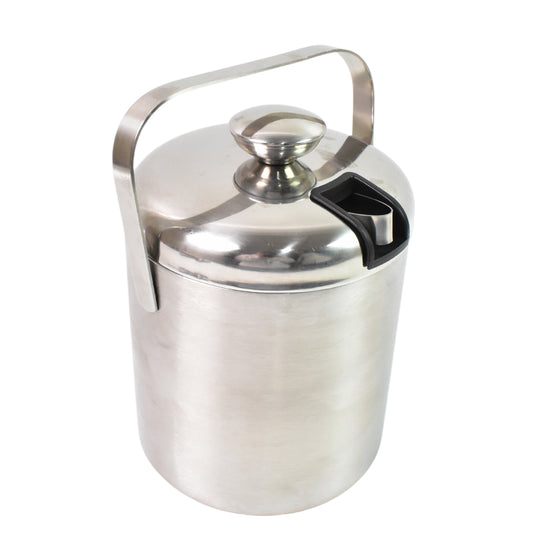 Stainless Steel Ice Buckets With Lid (1.3 Liters Approx) - Merchanse