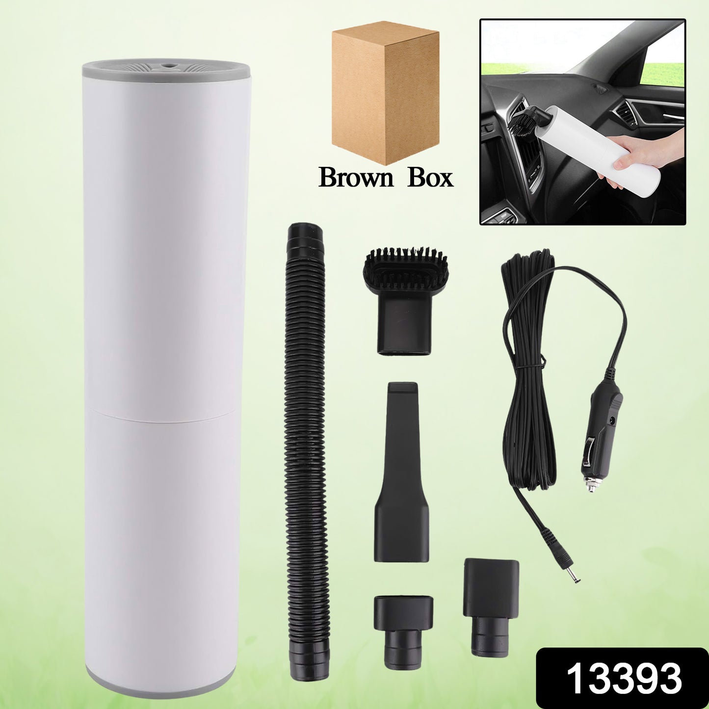 Handheld Vacuum Cleaner - Mini Portable Car Vacuum Cleaner (1 Set) - Merchanse