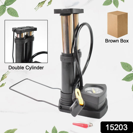 Foot Portable High Pressure Double-cylinder Air Pump (1 Pc) - Merchanse