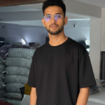 Men’s Solid Oversized Black T-Shirt | Premium Soft Fabric | Casual & Daily Wear