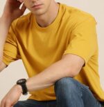 Super Combed Cotton Rich Round Neck Half Sleeve Tshirt - Image 2