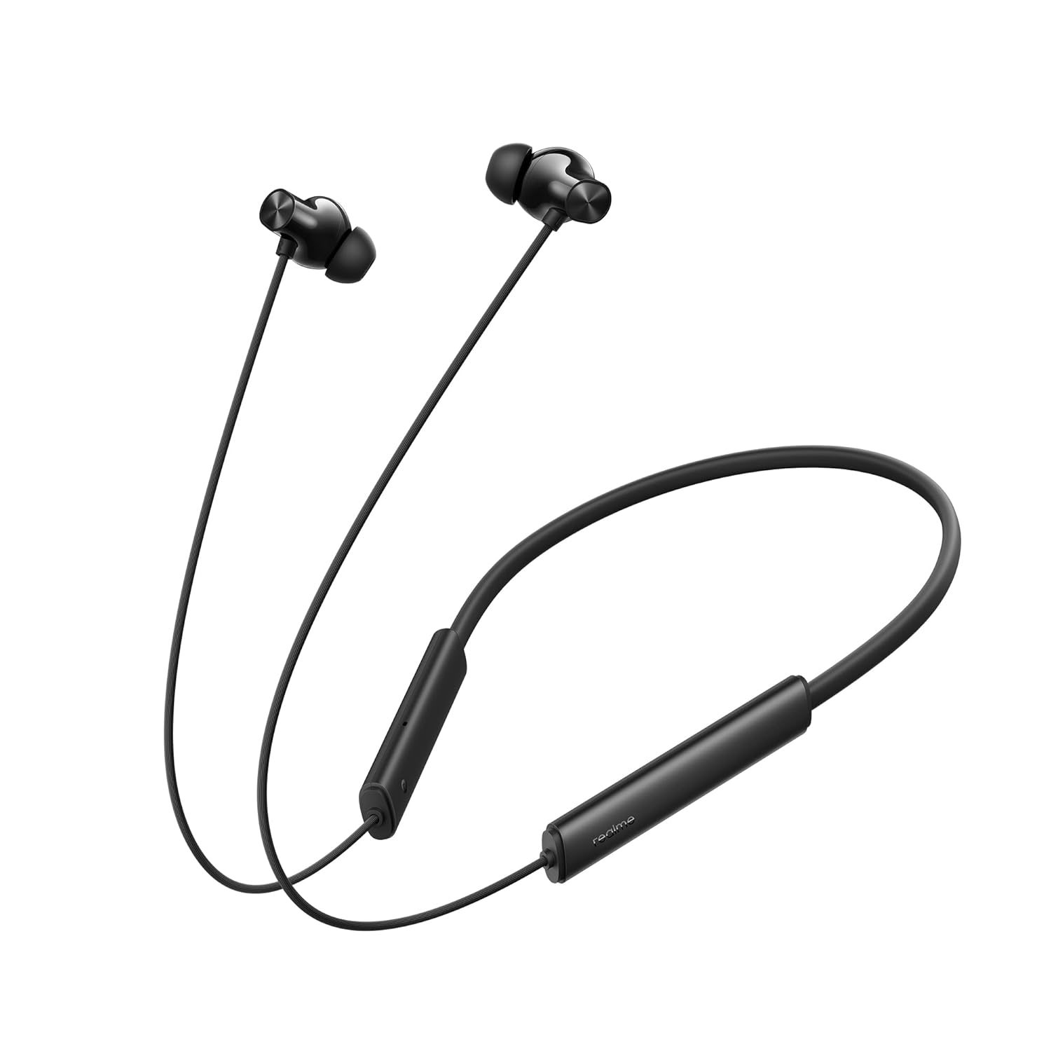 61+esOKPDVL._SL1500_ realme Buds Wireless 3 Neo in Ear Bluetooth Neckband with 13.4 Mm Dynamic Bass Boost Driver,Upto 32 Hours Playback,Fast Charge,Ai Enc,45Ms Low Latency,Ip55 Dust&Water Resistannt&Bluetooth V 5.4 Black - Image 1