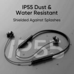 realme Buds Wireless 3 Neo in Ear Bluetooth Neckband with 13.4 Mm Dynamic Bass Boost Driver,Upto 32 Hours Playback,Fast Charge,Ai Enc,45Ms Low Latency,Ip55 Dust&Water Resistannt&Bluetooth V 5.4 Black - Image 2