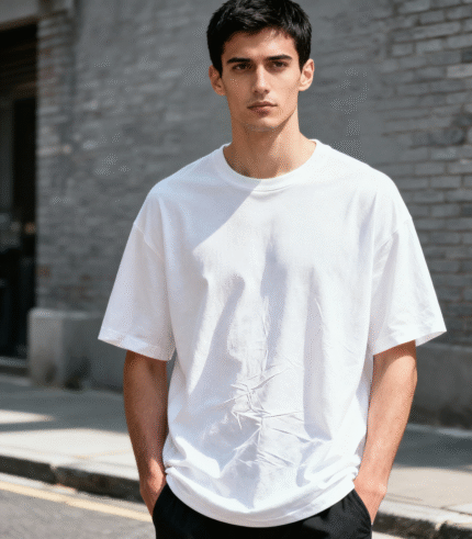 Men oversize T-shirt 100% cotton premium quality