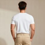 Men regular white T-shirt - Image 2