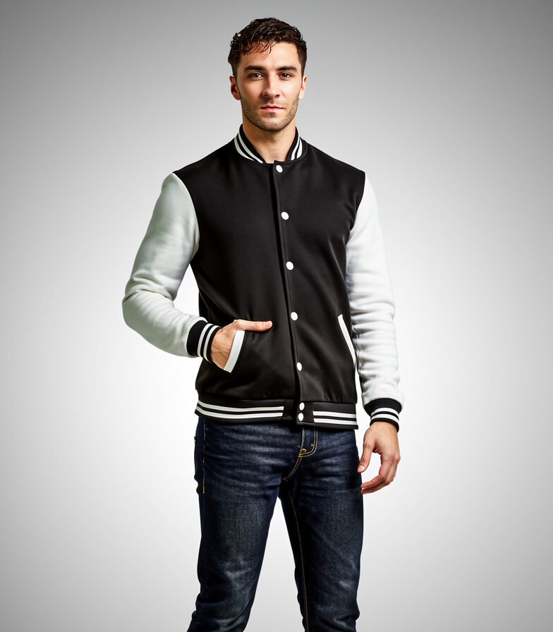 flux-2-flex-20251231_b_create_a_clean_profe Black and white varsity jacket premium quality - Image 1